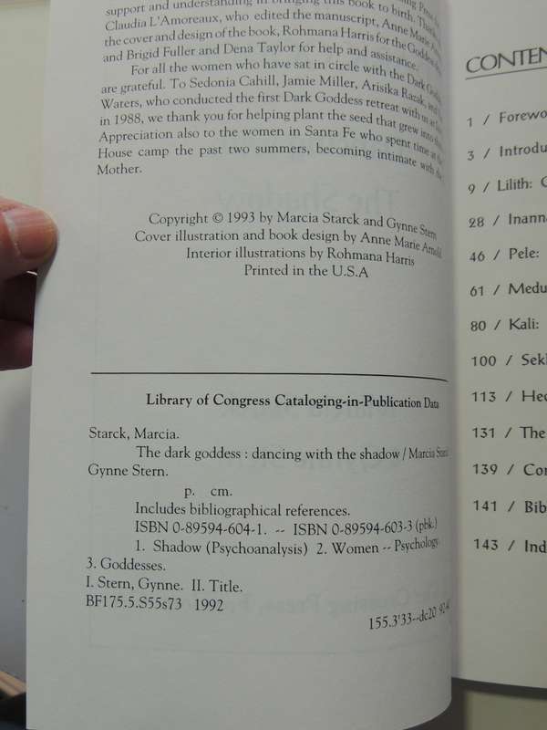 The Dark Goddess: Dancing With The Shadow - Marcia Starck & Gynne Stern