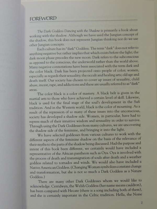 The Dark Goddess: Dancing With The Shadow - Marcia Starck & Gynne Stern