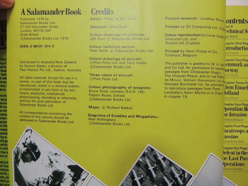Airborne Operations, An Illustrated Encyclopedia of the Great Battles of Airborne Forces