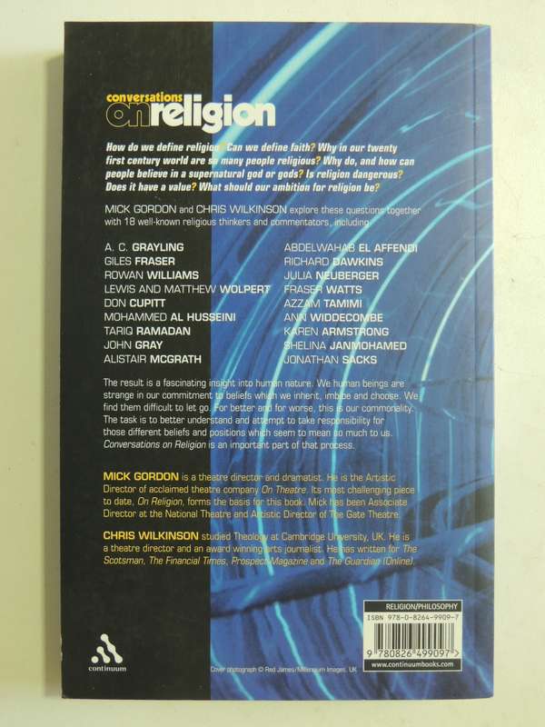 Conversations On Religions - ed Mick Gordon & Chris Wilkinson