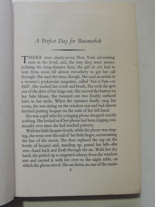 For Esme - With Love & Squalor And Other Stories - J.D. Salinger    2nd Impression July 1953