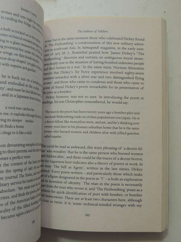 Bomber County: The Poetry Of A Lost Pilot's War - Daniel Swift