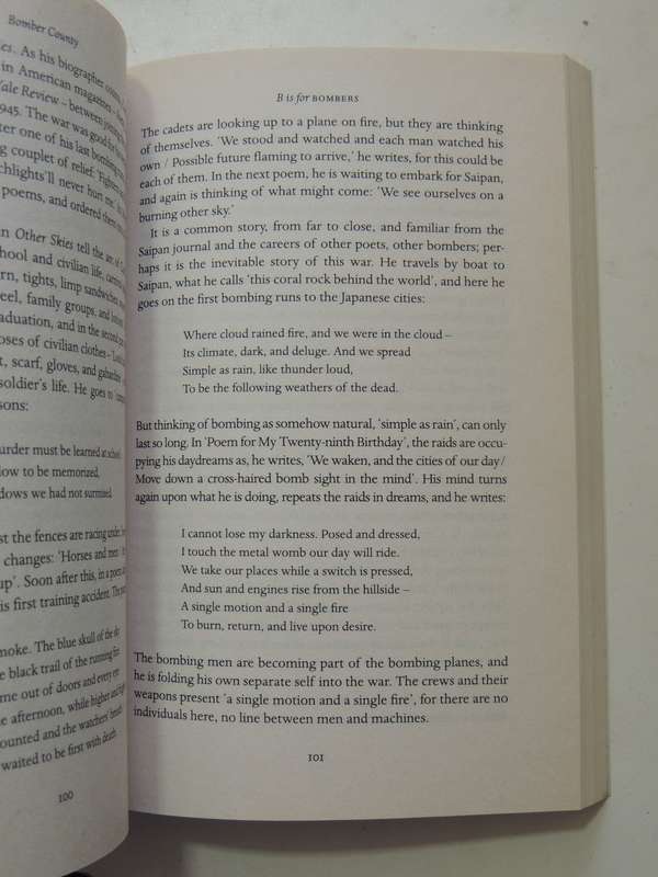 Bomber County: The Poetry Of A Lost Pilot's War - Daniel Swift