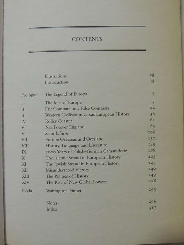 Europe East and West - Norman Davies