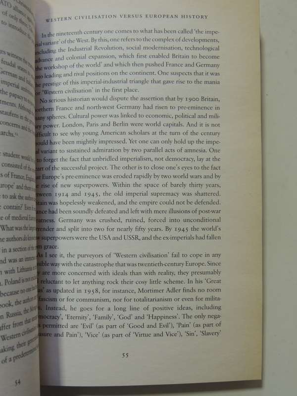 Europe East and West - Norman Davies