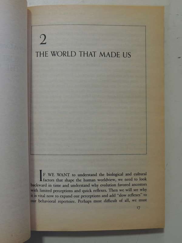 New World New Mind: Changing The Way We Think To Save Our Future - Robert Ornstein & Paul Ehrlich