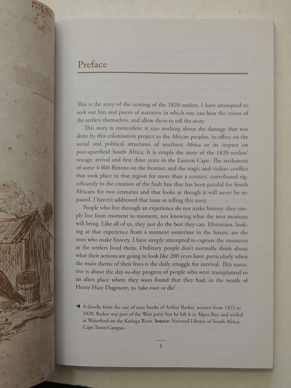 Roughing It: 1820 Settlers In Their Own Words - Ralph Goldswain