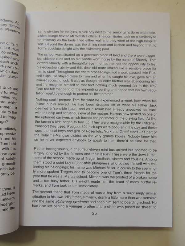 Into The Vortex, Journey Of A Young Rhodesian Boy From Childhood To Manhood - Tom Fulton  INSCRIBED