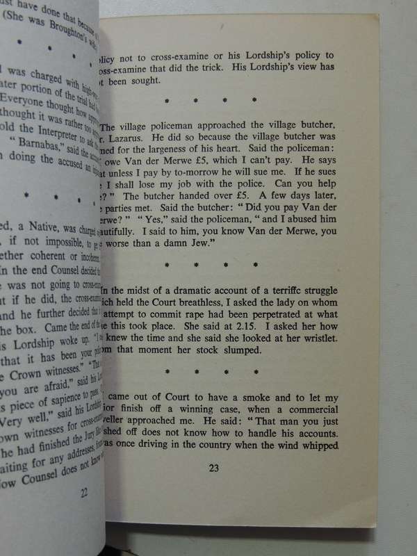 In My AnecdotageH.H. Morris, Q.C.  Scrce