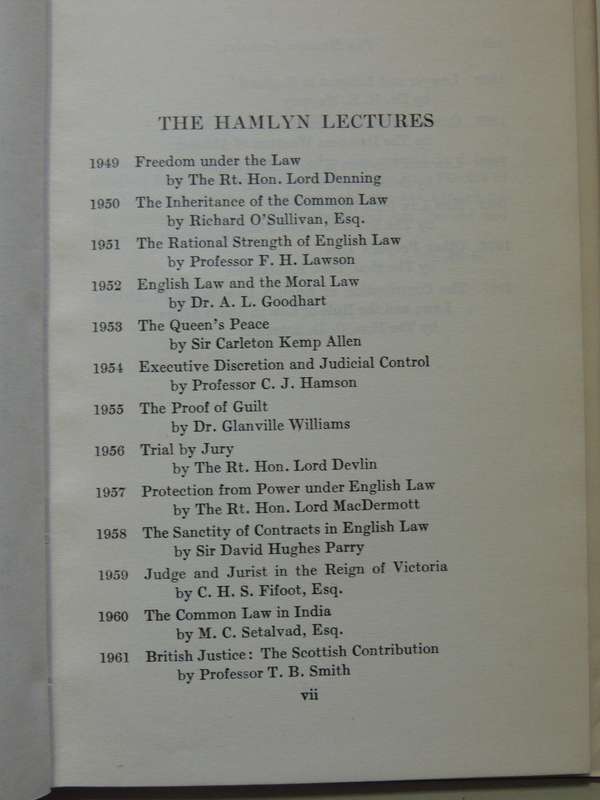 The Contribution of English Law to South African Law, and the Rule Law in South Africa OD Schreiner