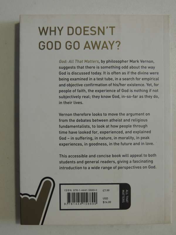 God: All That Matters - Mark Vernon