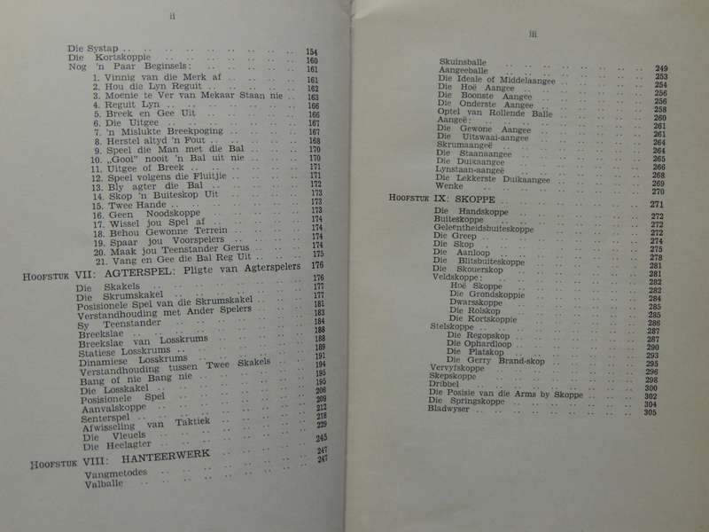 Die Grondbeginsels Van Rugby - Danie Craven   Scarce 1948