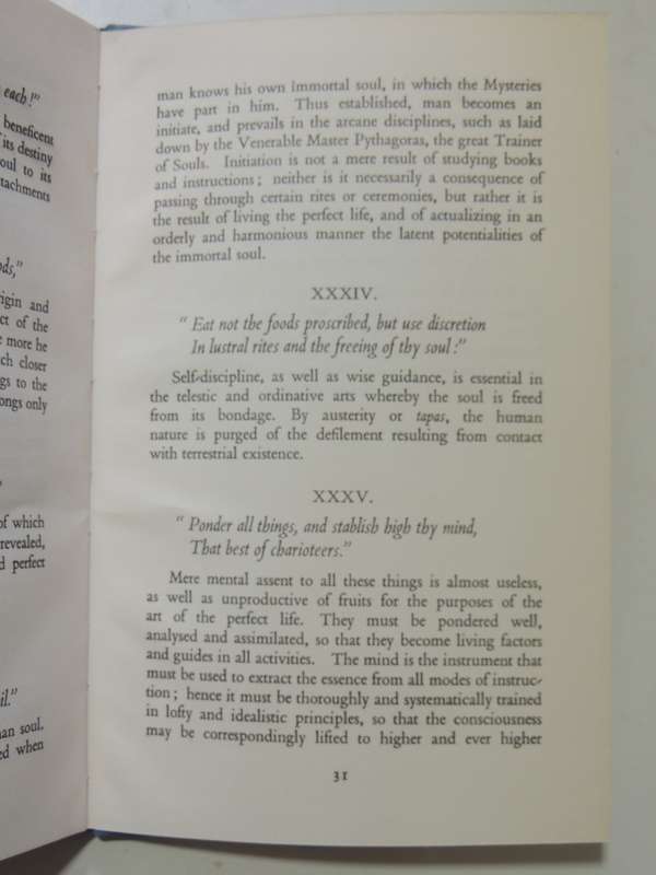 The Golden Verses Of The Pythagoreans