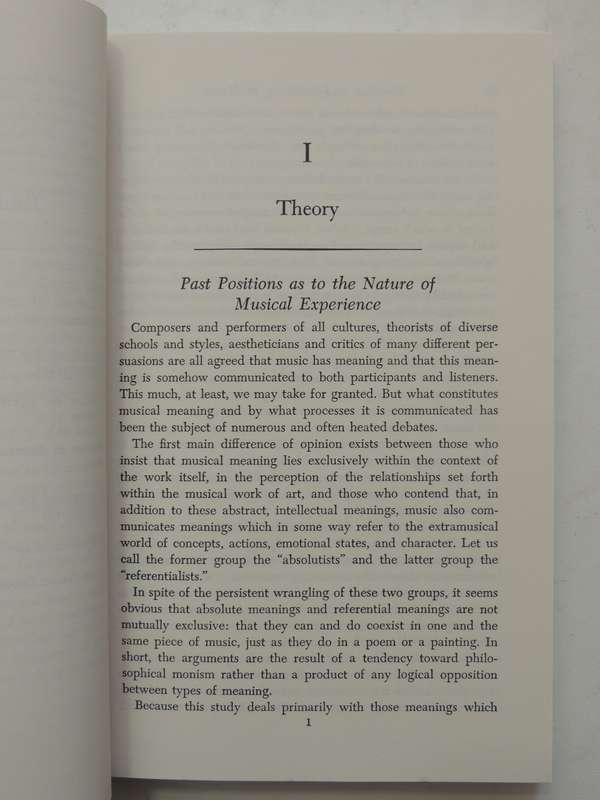 Emotion And Meaning In Music - Leonard B. Meyer