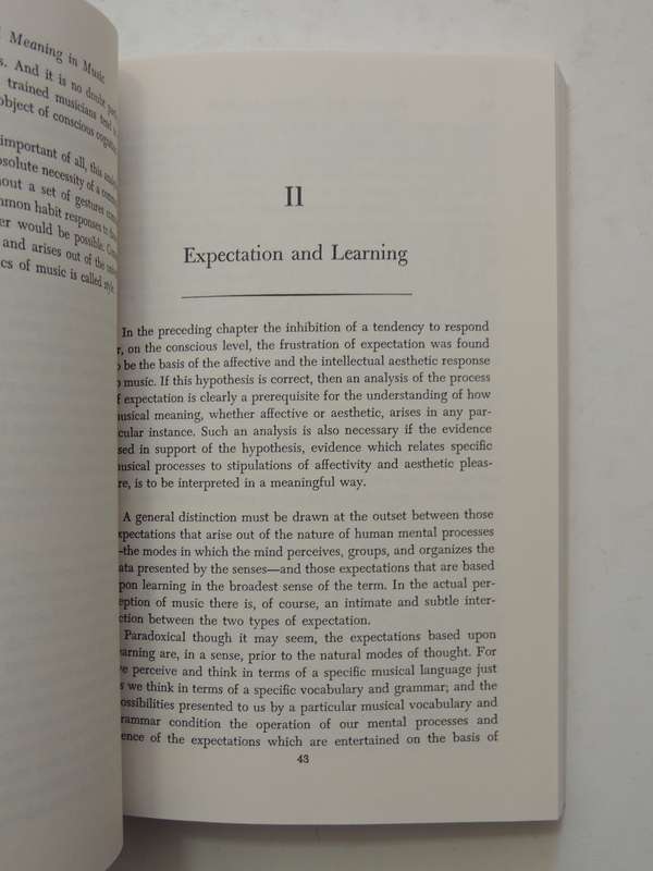 Emotion And Meaning In Music - Leonard B. Meyer