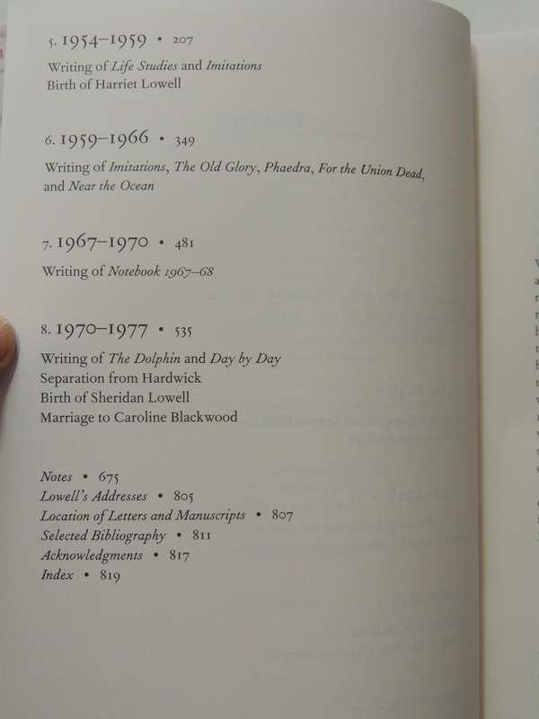 The Letters Of Robert Lowell- ed Saskia Hamilton