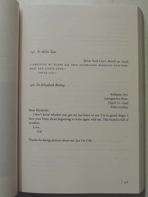 The Letters Of Robert Lowell- ed Saskia Hamilton