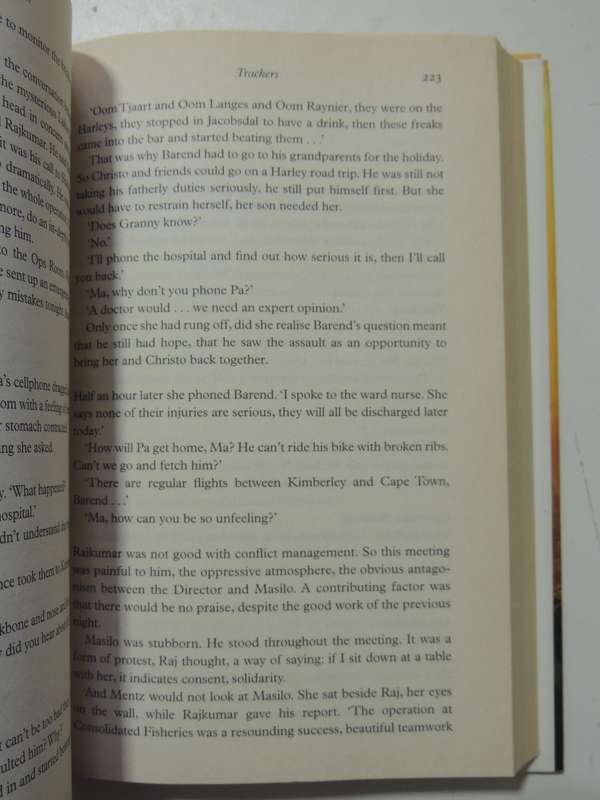 Trackers  - Deon Meyer  (1st American Edition) 2011