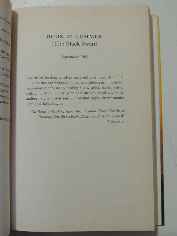 Trackers  - Deon Meyer  (1st American Edition) 2011