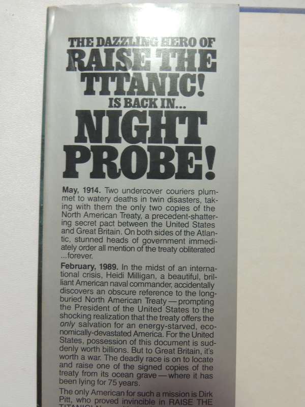 Night Probe! - Clive Cussler  (1st Edition) 1981