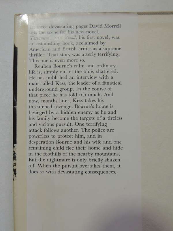 Testament - David Morrell  (1st Edition)1976