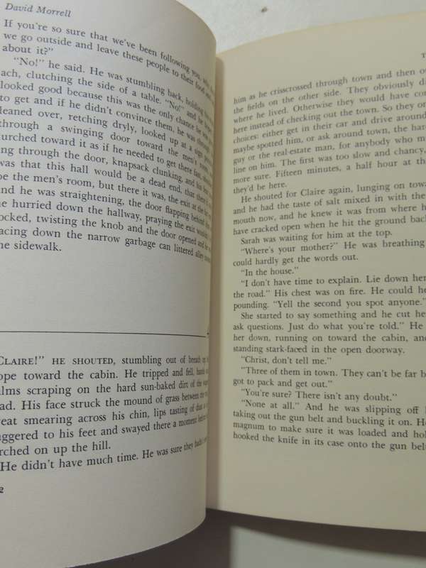 Testament - David Morrell  (1st Edition)1976