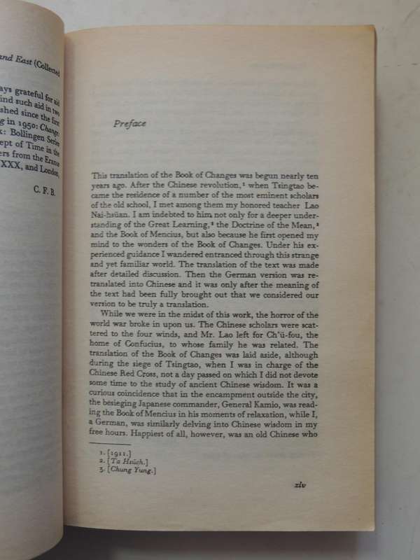 I Ching Or Book Of Changes- Richard Wilhelm