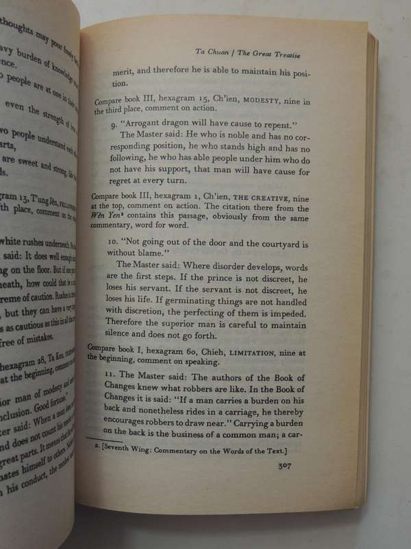 I Ching Or Book Of Changes- Richard Wilhelm