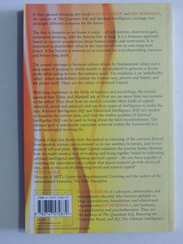 Spiritual Capital: Wealth We Can Live By - Danah Zohar & Ian Marshall