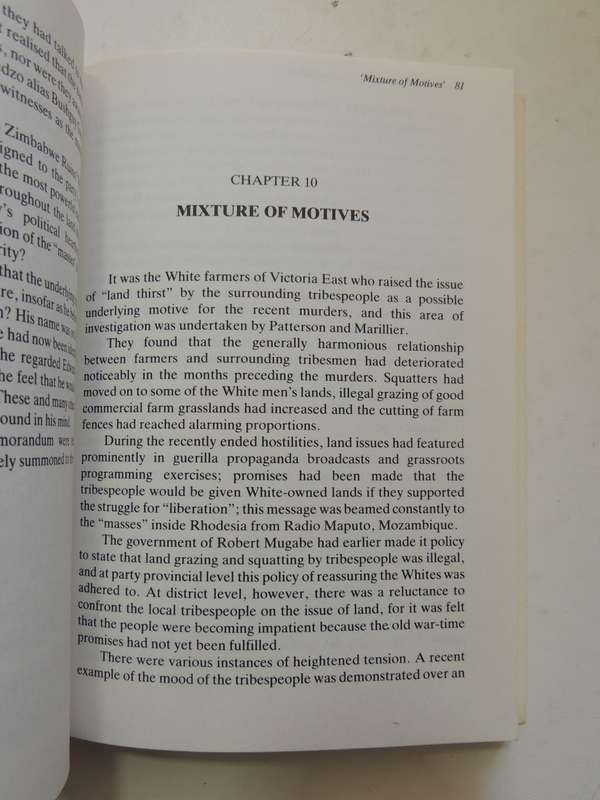 A Policeman's Narrative Of Witchcraft And Murder In Zimbabwe - Henry A. Clarke