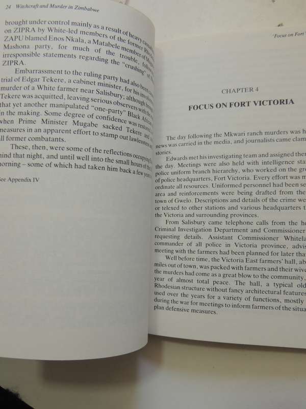 A Policeman's Narrative Of Witchcraft And Murder In Zimbabwe - Henry A. Clarke