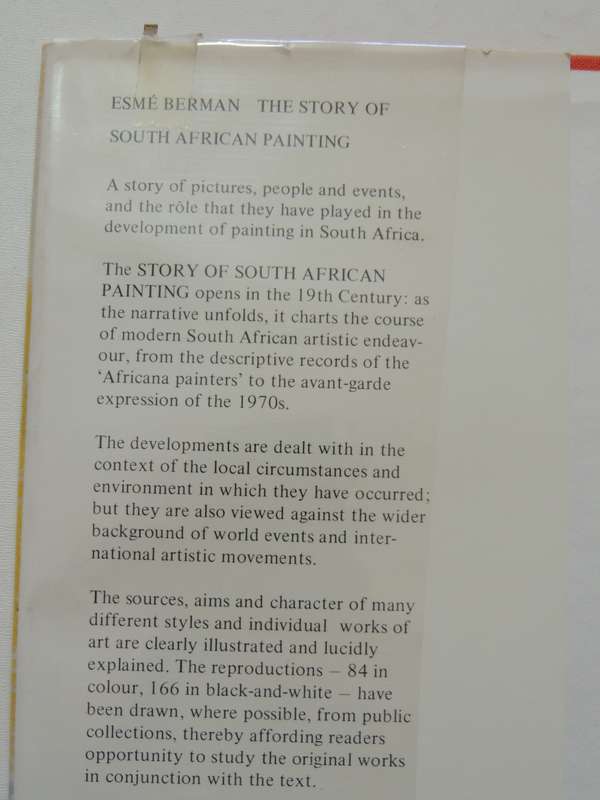 The Story of South African Painting  - Esme Berman   First Edition  1975