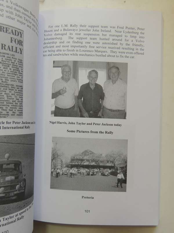 Motoring Memories Of The British South Africa Police - Peter Huson & Barry Woan  SIGNED  2nd Ed.