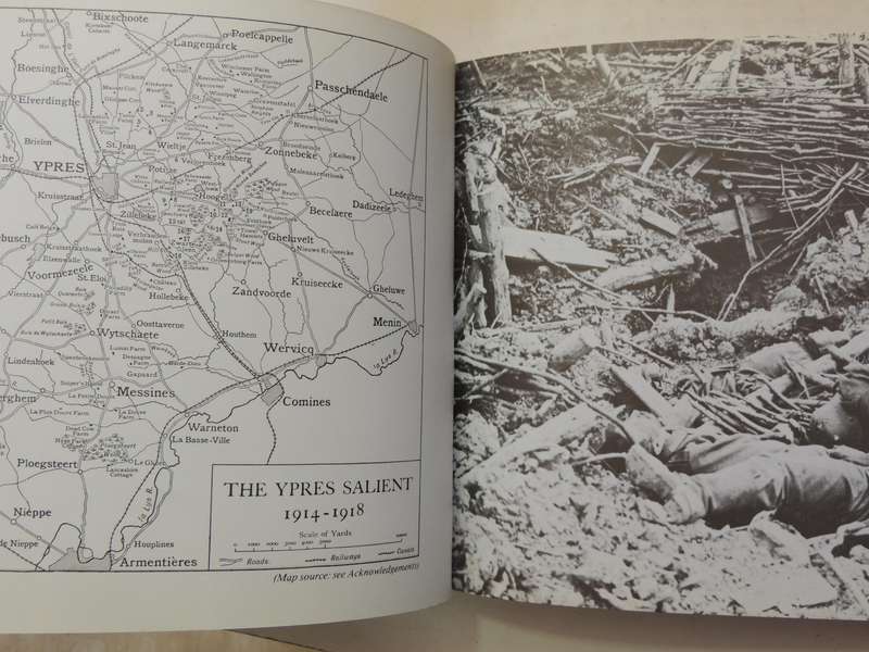 The Ypres Salient: Flanders Then And Now - John Giles   Inscribed