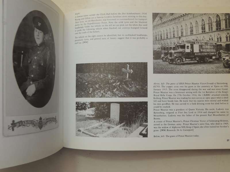 The Ypres Salient: Flanders Then And Now - John Giles   Inscribed