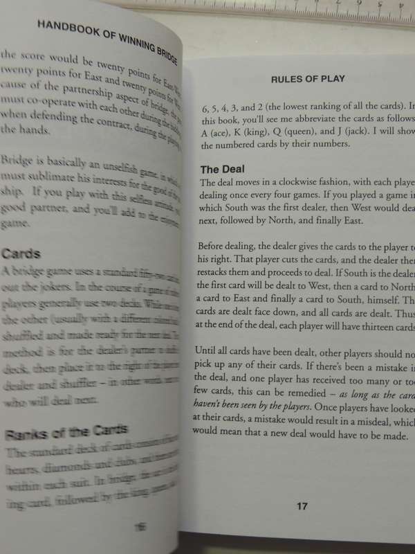 Handbook Of Winning Bridge- Edwin Silberstang