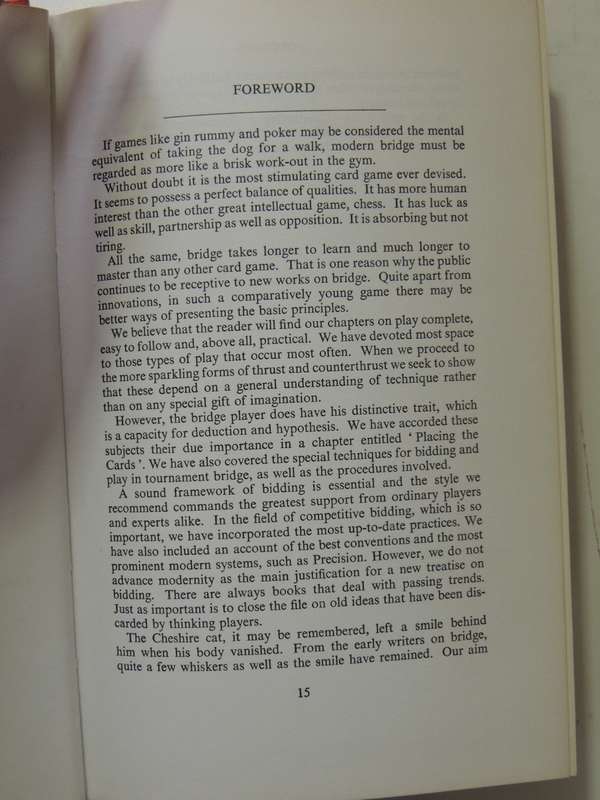 The Complete Book Of Bridge - Terence Reese & Albert Dormer