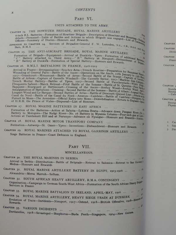 Britain's Sea Soldiers: A Record Of The Royal Marines During The War 1914-..Reproduction  H Blumberg