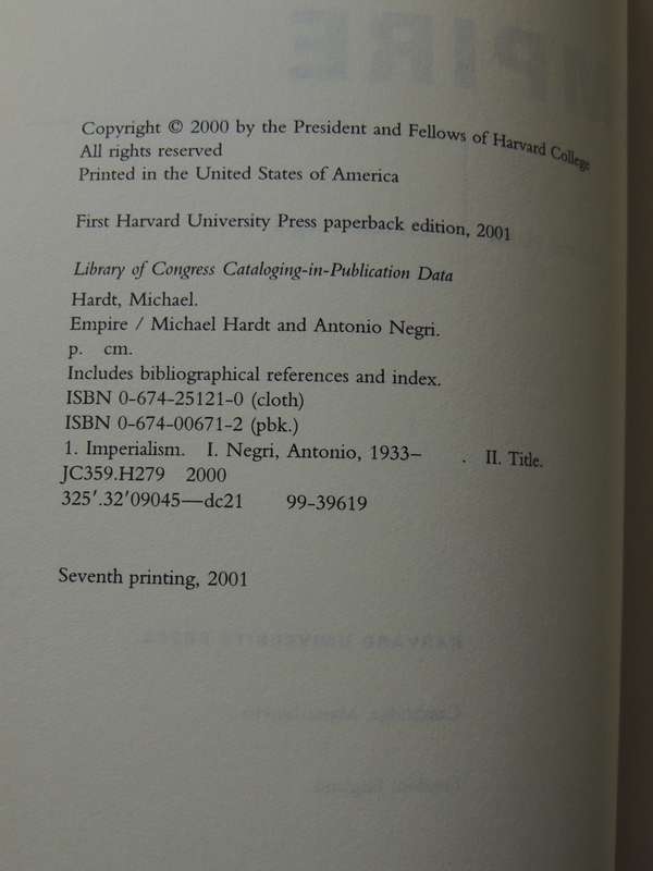 Empire - Michael Hardt & Antonio Negri