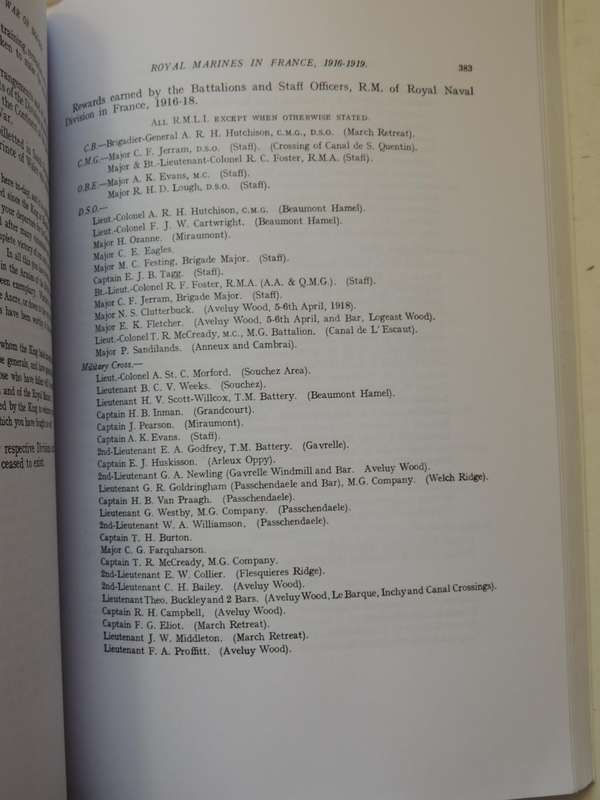 Britain's Sea Soldiers: A Record Of The Royal Marines During The War 1914-..Reproduction  H Blumberg