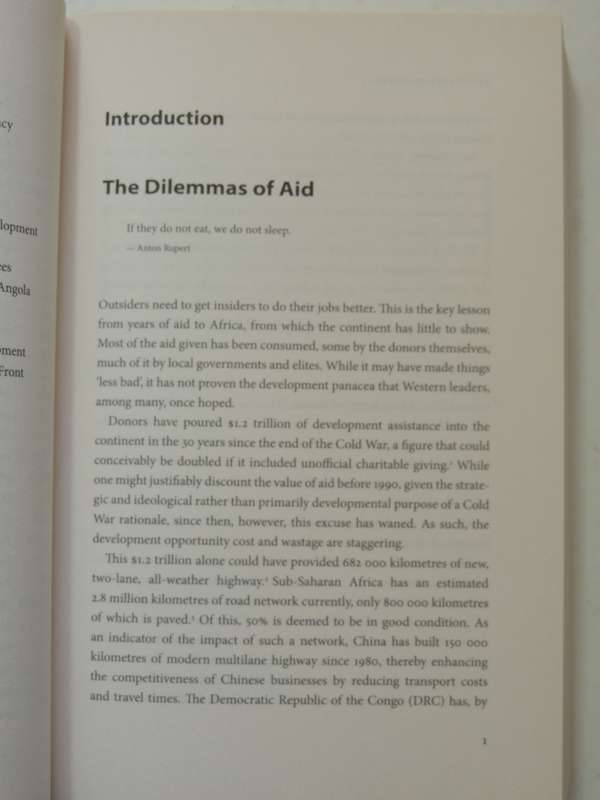 Expensive Poverty, Why Aid Fails and How It Can Work - Greg Mills    SIGNED