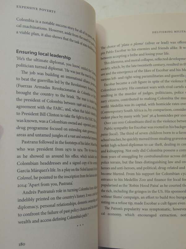 Expensive Poverty, Why Aid Fails and How It Can Work - Greg Mills    SIGNED