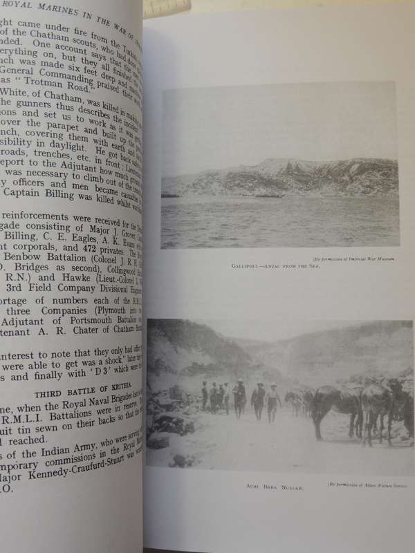 Britain's Sea Soldiers: A Record Of The Royal Marines During The War 1914-..Reproduction  H Blumberg