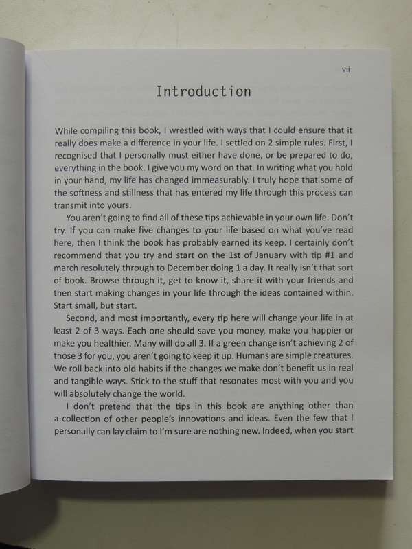 Going Green: 356 Ways To Change Our World - Simon Gear  SIGNED