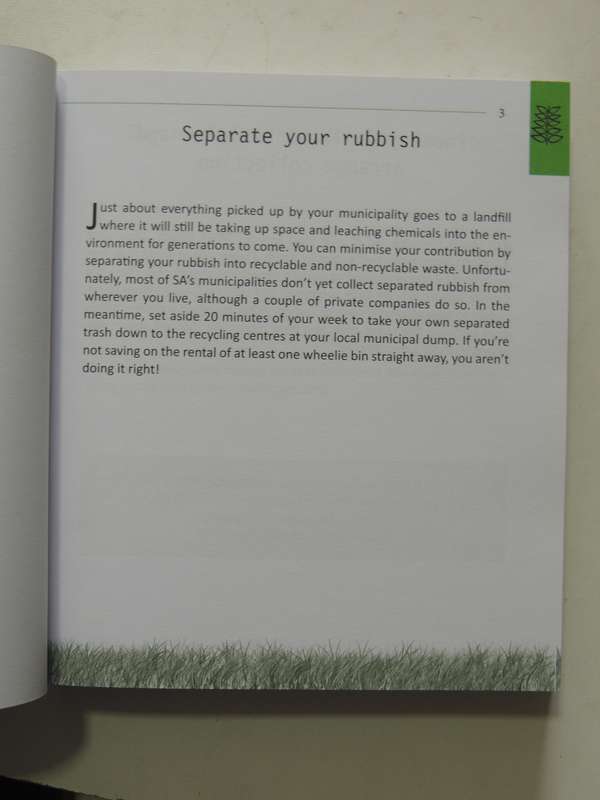 Going Green: 356 Ways To Change Our World - Simon Gear  SIGNED