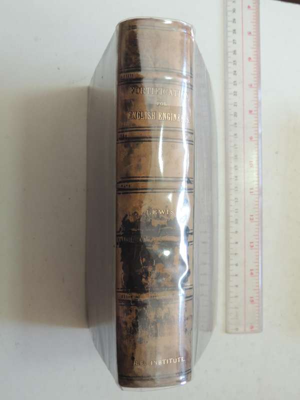 Royal Engineers Institute: Permanent Fortification For English Engineers 1890  JF Lewis RE