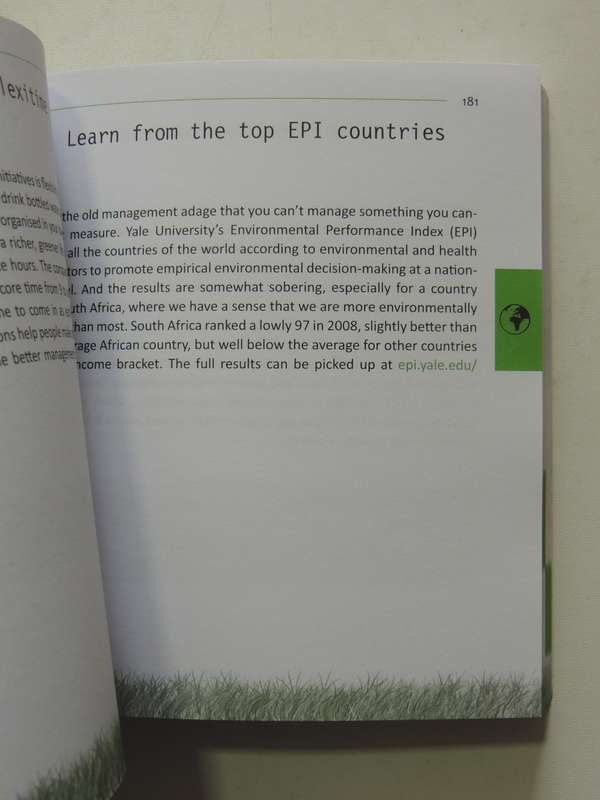 Going Green: 356 Ways To Change Our World - Simon Gear  SIGNED
