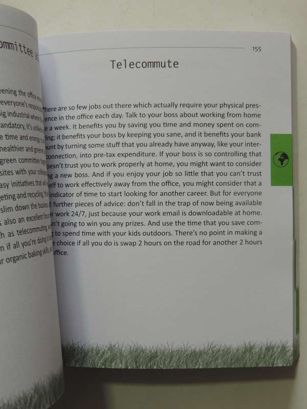 Going Green: 356 Ways To Change Our World - Simon Gear  SIGNED