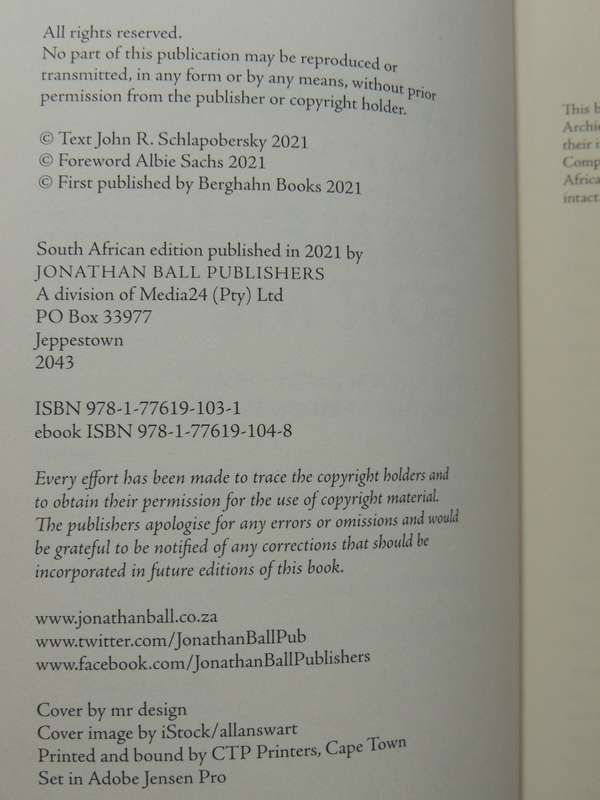 When They Came For Me: The Hidden Diary Of An Apartheid Prisoner - John R. Schlapobersky