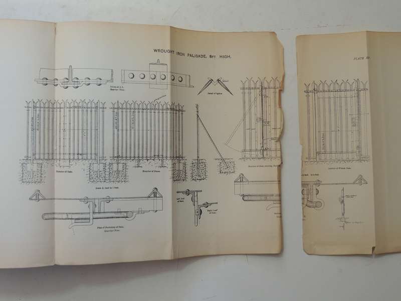Royal Engineers Institute: Permanent Fortification For English Engineers 1890  JF Lewis RE